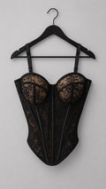 CORSET NEGRO PIEL